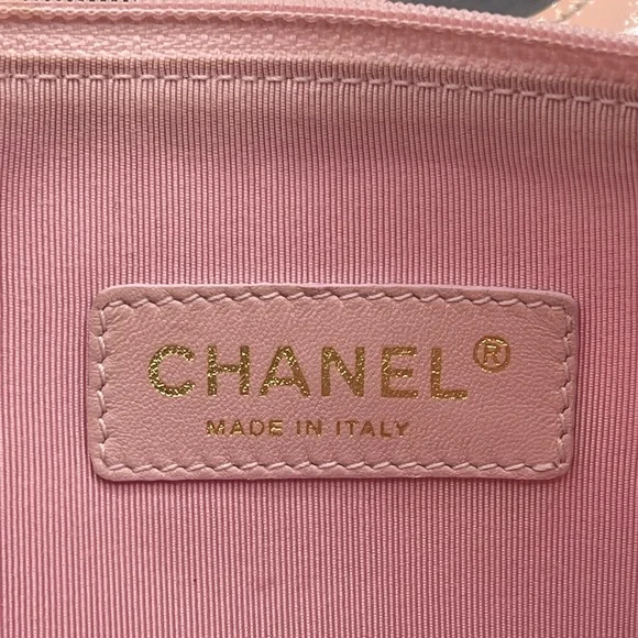 Chanel Vinyl Triple CC Clear Plastic PVC Transparent See-through Coco Tote Bag - Picture 10 of 16